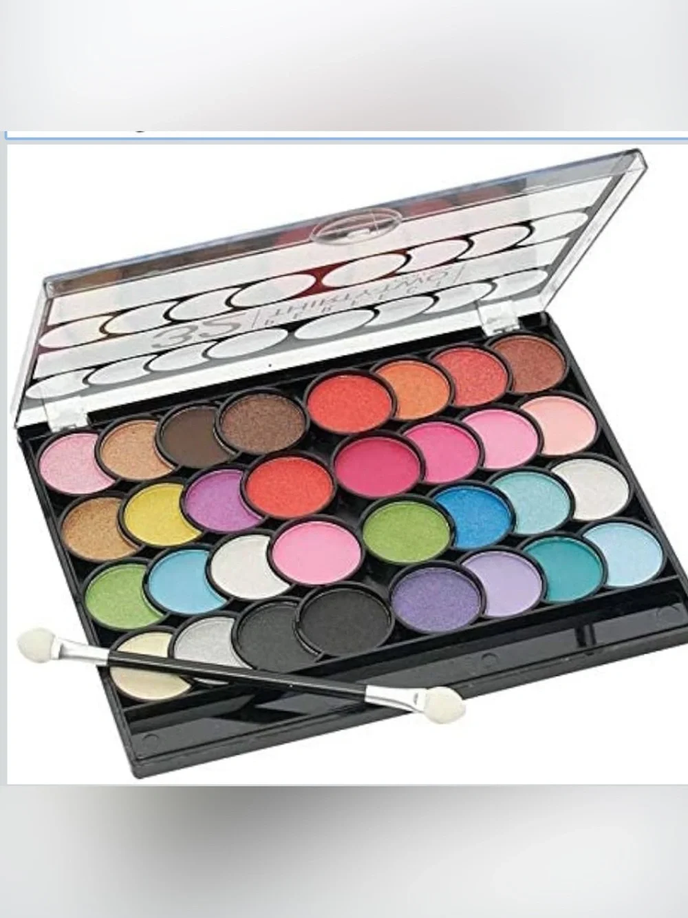NWT Nicka K New York Perfect 32 colors eyeshadow & blush palette